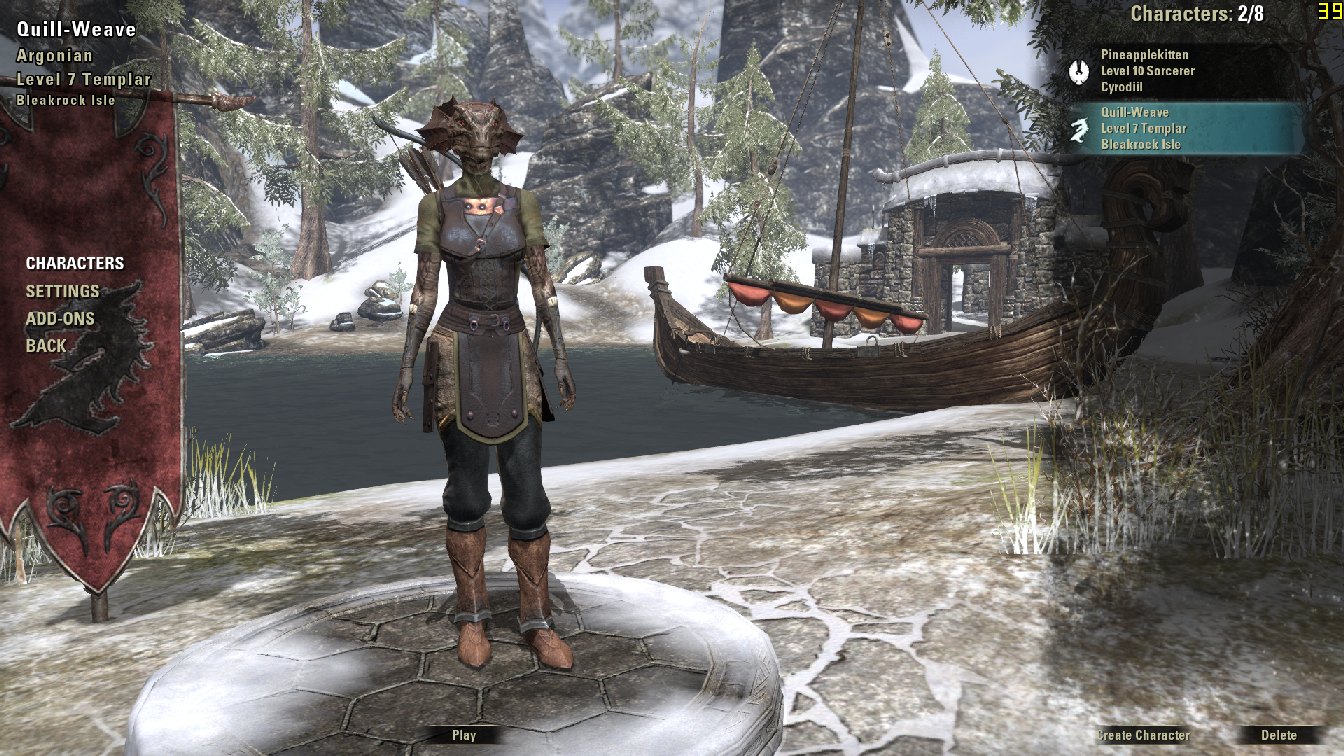 Elder Scrolls Online Argonian Character Creation